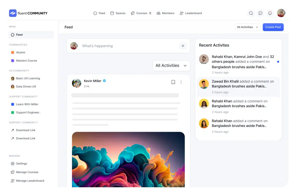 Community Dashbaord