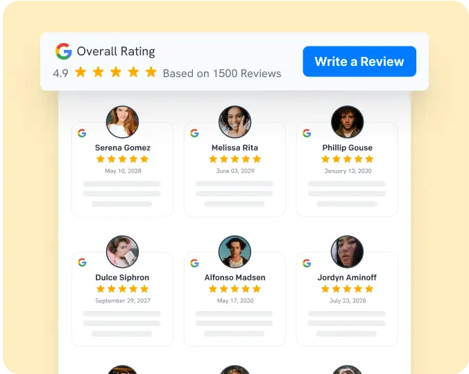 Ask for More Reviews