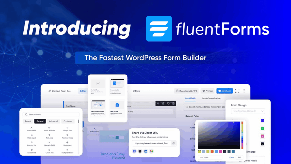 Fluent Forms product introduction video