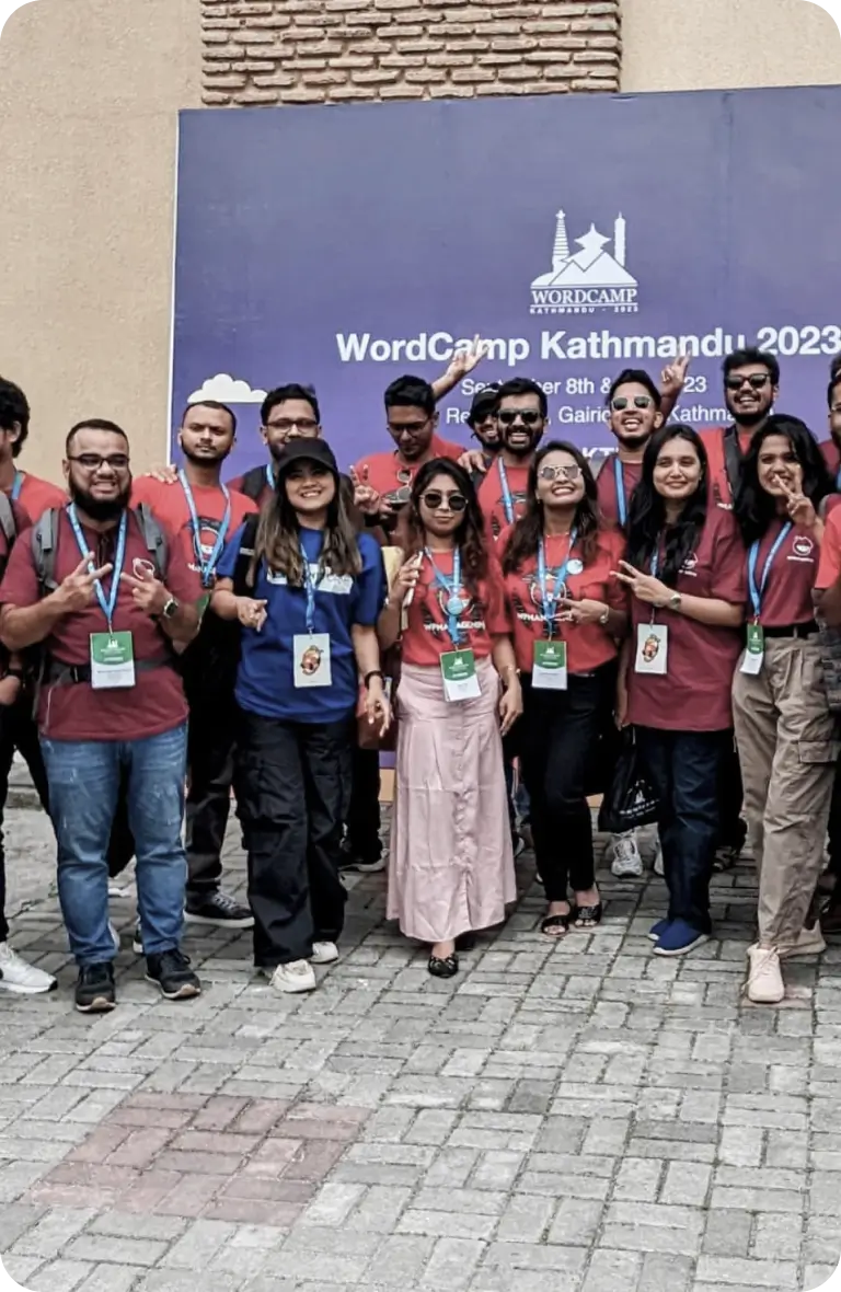Wordcamp katmanduKatmandu2024 team WPmanageNinja